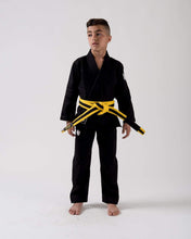 Cargar imagen en el visor de la galería, Kimono BJJ (Gi) Kingz Kid´s Kore Negro con cinturón blanco