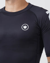 Charger l'image dans la galerie, Rashguard Kingz Kore V2 à manches courtes - noir