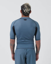 Load image into Gallery viewer, Rashguard Kingz Kore V2 Short Sleeve- Blue