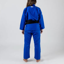 Carregar imagem no visualizador da galeria, Kimono BJJ (GI) Maeda Red Label 3.0 Blue for Women - Cinturão Branca incluída