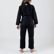 Carregar imagem no visualizador da galeria, Kimono BJJ (Gi) Maeda Red Label 3.0 negro para mujer - CINTURÓN BLANCO INCLUIDO