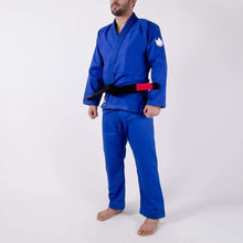 Carregar imagem no visualizador da galeria, Kimono BJJ (GI) Kingz Kore-Blue- Braça branca incluída