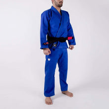 Carregar imagem no visualizador da galeria, Kimono BJJ (GI) Kingz Kore-Blue- Braça branca incluída