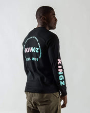 Cargar imagen en el visor de la galería, Camiseta Kingz Krown L/S- Negro