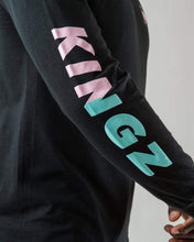 Cargar imagen en el visor de la galería, Camiseta Kingz Krown L/S- Negro