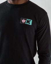 Cargar imagen en el visor de la galería, Camiseta Kingz Krown L/S- Negro