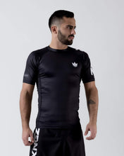 Cargar imagen en el visor de la galería, Rashguard Kingz Ranked Performance Short Sleeve - Negro