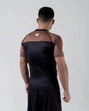 Cargar imagen en el visor de la galería, Rashguard Kingz Ranked Performance Short Sleeve - Marrón