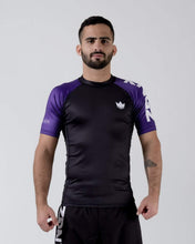 Cargar imagen en el visor de la galería, Rashguard Kingz Ranked Performance Short Sleeve - Morado