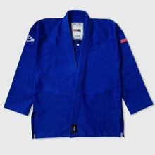 Carregar imagem no visualizador da galeria, Kimono BJJ (GI) Maeda Red Label 3.0 Blue for Women - Cinturão Branca incluída