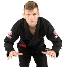 Carregar imagem no visualizador da galeria, Kimono BJJ (GI) Tatami Nova Mínimo 2.0. - preto - cinturão branco incluído
