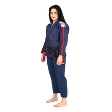 Charger l'image dans la galerie, Kimono bjj (gi) tatami dames bleu marine