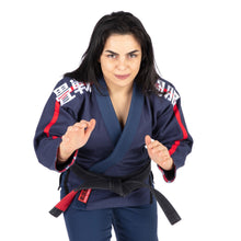 Charger l'image dans la galerie, Kimono bjj (gi) tatami dames bleu marine
