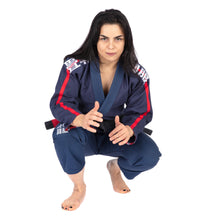 Charger l'image dans la galerie, Kimono bjj (gi) tatami dames bleu marine