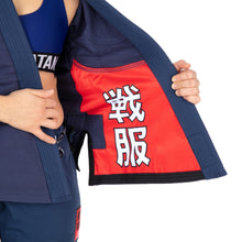 Charger l'image dans la galerie, Kimono bjj (gi) tatami dames bleu marine