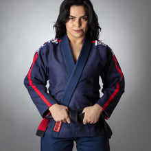 Charger l'image dans la galerie, Kimono bjj (gi) tatami dames bleu marine
