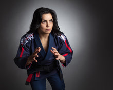 Charger l'image dans la galerie, Kimono bjj (gi) tatami dames bleu marine