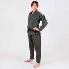Cargar imagen en el visor de la galería, Kimono BJJ (Gi) Tatami Ladies Nova Absolute - Kaki - CINTURÓN BLANCO INCLUIDO