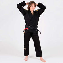 Carregar imagem no visualizador da galeria, Kimono BJJ (GI) Tatami Ladies Nova Absolute- Black - Cinturão Branco incluído