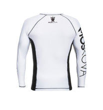 Cargar imagen en el visor de la galería, 2022 Rashguard Moskova Training Top- Manga Larga- Blanco