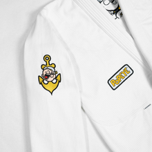 Carregar imagem no visualizador da galeria, Kimono BJJ (GI) Branda Moya Popeye 23- White
