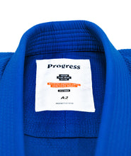 Carregar imagem no visualizador da galeria, Kimono BJJ (GI) Progresso Featherlight Lightweight Competition-Blue
