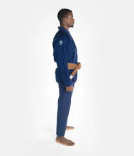 Load image into Gallery viewer, Kimono BJJ (GI) Progress The Academy- Navy- White belt included
