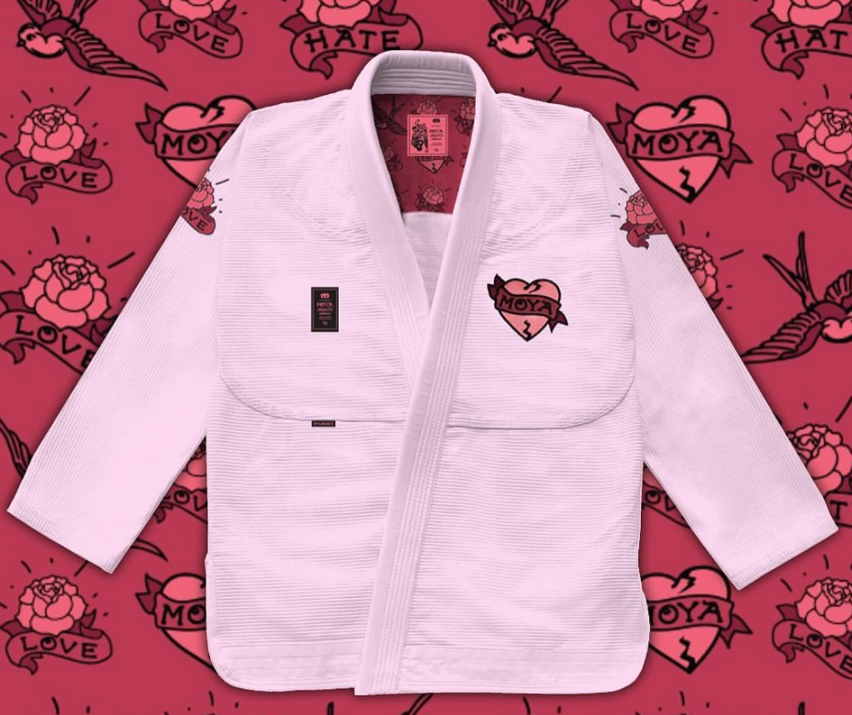 Kimono BJJ ( Gi) Moya Brand Love Hate- Pastel