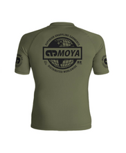 Load image into Gallery viewer, Rashguard Kams OD Green SS
