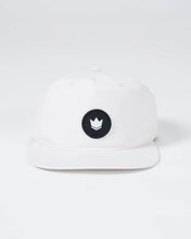 Cargar imagen en el visor de la galería, Crown Patch 5-Panel Strapback Hat - Natural
