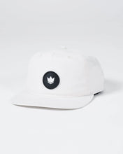 Cargar imagen en el visor de la galería, Crown Patch 5-Panel Strapback Hat - Natural
