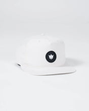 Cargar imagen en el visor de la galería, Crown Patch 5-Panel Strapback Hat - Natural
