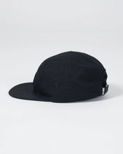 Load image into Gallery viewer, Crown Patch Strapback Hat - Black
