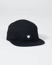 Load image into Gallery viewer, Crown Patch Strapback Hat - Black
