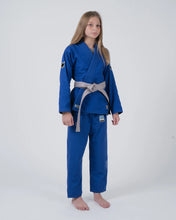 Carregar imagem no visualizador da galeria, Kimono BJJ (Gi) Kingz Nano Youth 3.0. Azul
