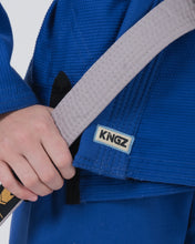 Carregar imagem no visualizador da galeria, Kimono BJJ (Gi) Kingz Nano Youth 3.0. Azul
