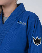 Carregar imagem no visualizador da galeria, Kimono BJJ (Gi) Kingz Nano Youth 3.0. Azul
