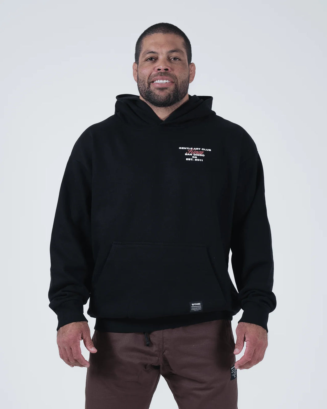 Kingz Gentle Art Club Hoodie- Negro