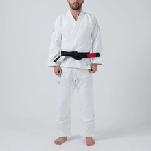 Charger l&#39;image dans la galerie, Kimono bjj (gi) kingz the One - Sage Mint Edition- White
