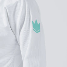 Charger l&#39;image dans la galerie, Kimono bjj (gi) kingz the One - Sage Mint Edition- White
