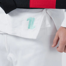 Charger l&#39;image dans la galerie, Kimono bjj (gi) kingz the One - Sage Mint Edition- White
