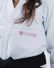 Cargar imagen en el visor de la galería, Kimono BJJ (Gi) Kingz Balístico 3.0 Women´s - Blanco
