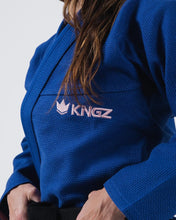 Cargar imagen en el visor de la galería, Kimono BJJ (Gi) Kingz Balístico 3.0 Women´s - Azul
