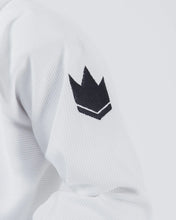 Cargar imagen en el visor de la galería, Kimono BJJ (Gi) Kingz Kore Youth 2.0. Blanco con cinturón blanco
