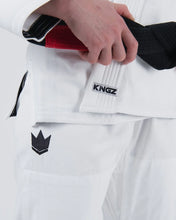 Lade das Bild in den Galerie-Viewer, Kimono BJJ (GI) Kingz Kore V2 Women&#39;s -Blanco - BELTH
