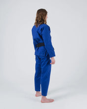 Carregar imagem no visualizador da galeria, Kimono BJJ (GI) Kingz Kore V2 Mulheres -Azul- Cinturão Branco incluído
