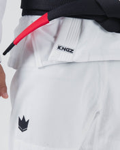 Charger l&#39;image dans la galerie, Kimono BJJ (GI) Kingz Kore V2- Blanc-Blanc Courte
