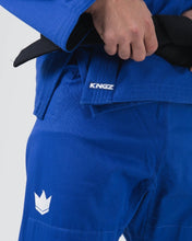 Load image into Gallery viewer, Kimono BJJ (GI) Kingz Kore V2- Blue- White belt included
