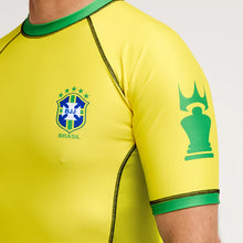 Load image into Gallery viewer, Rashguard - 2026 BJJ x Football World Cup - Brazil- Short Sleeve

