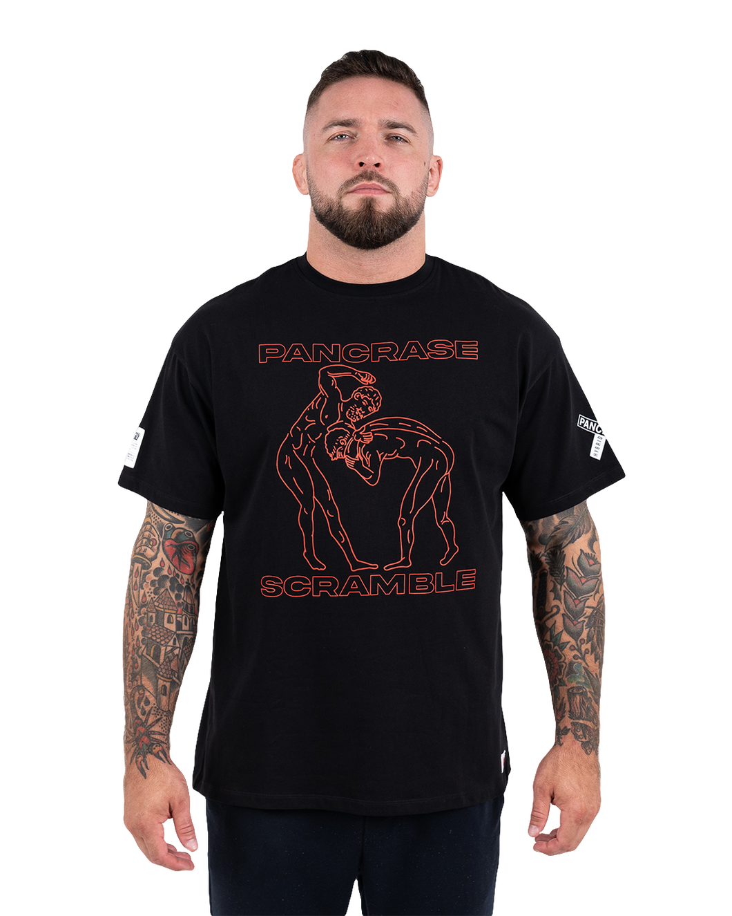 Scramble X Pancrase Pankration tee